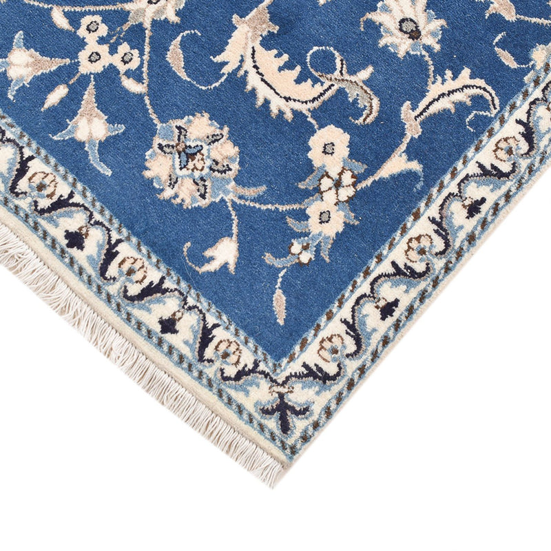 Perserteppich - Nain - 143 x 86 cm - blau