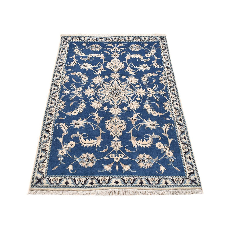 Perserteppich - Nain - 143 x 86 cm - blau