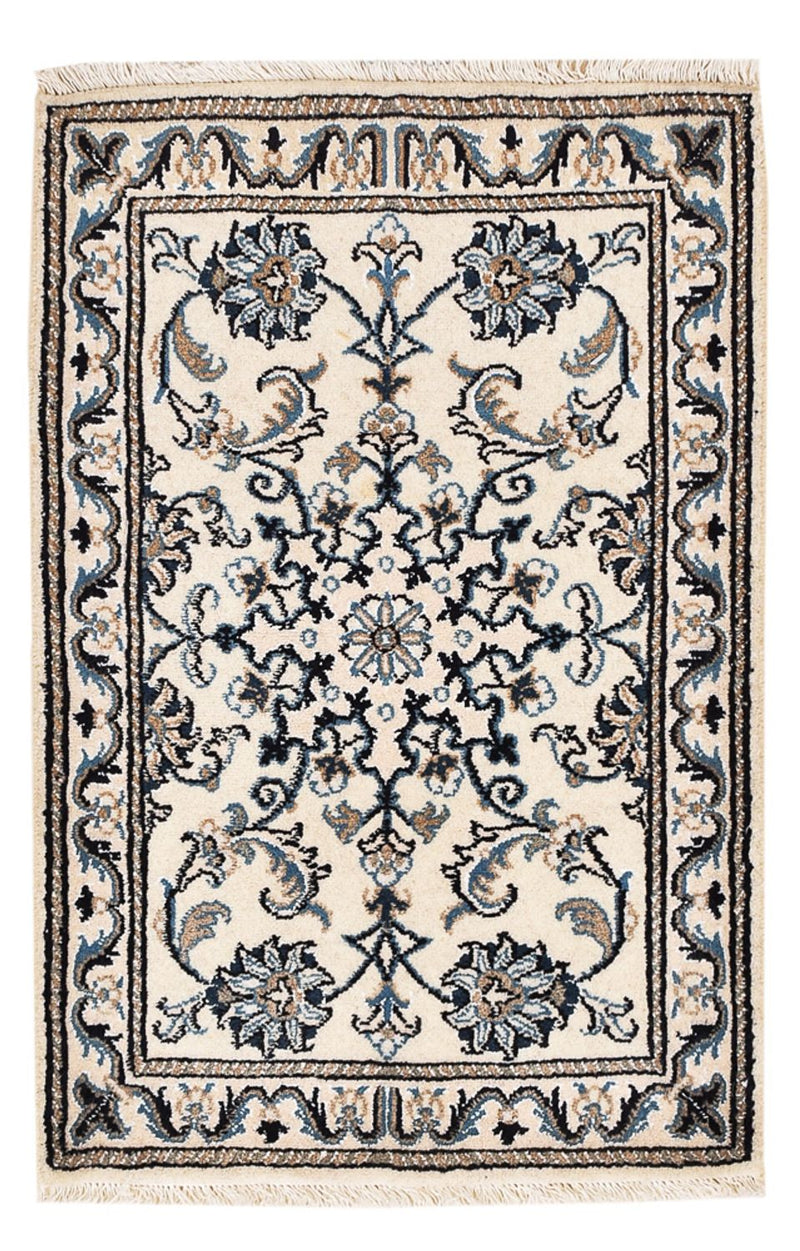 Perserteppich - Nain - 87 x 55 cm - weiß