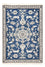 Perserteppich - Nain - 133 x 90 cm - blau