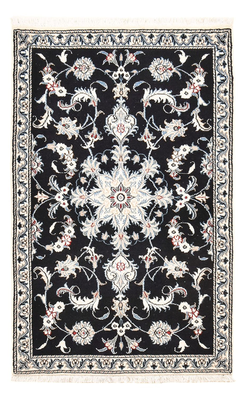 Perserteppich - Nain - 142 x 87 cm - dunkelblau