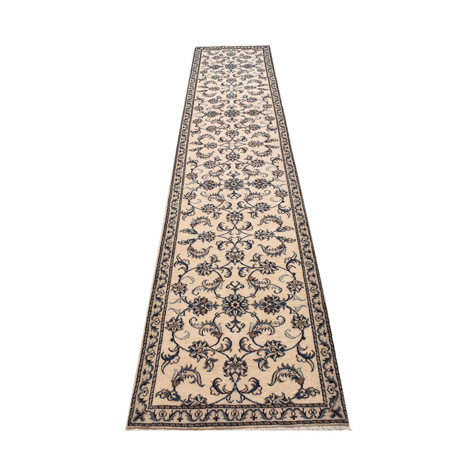 Läufer Perser - Nain - 377 x 79 cm - beige