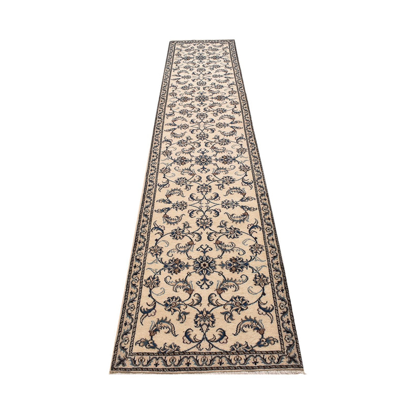 Läufer Perser - Nain - 377 x 79 cm - beige