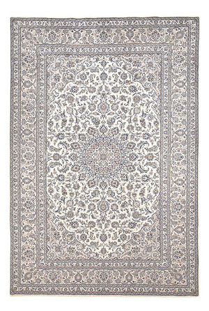 Perserteppich - Keshan - 350 x 242 cm - grau
