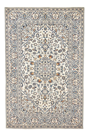 Perserteppich - Keshan - 300 x 195 cm - dunkelbeige