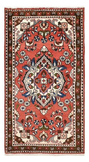 Perserteppich - Nomadic - 127 x 70 cm - hellrot