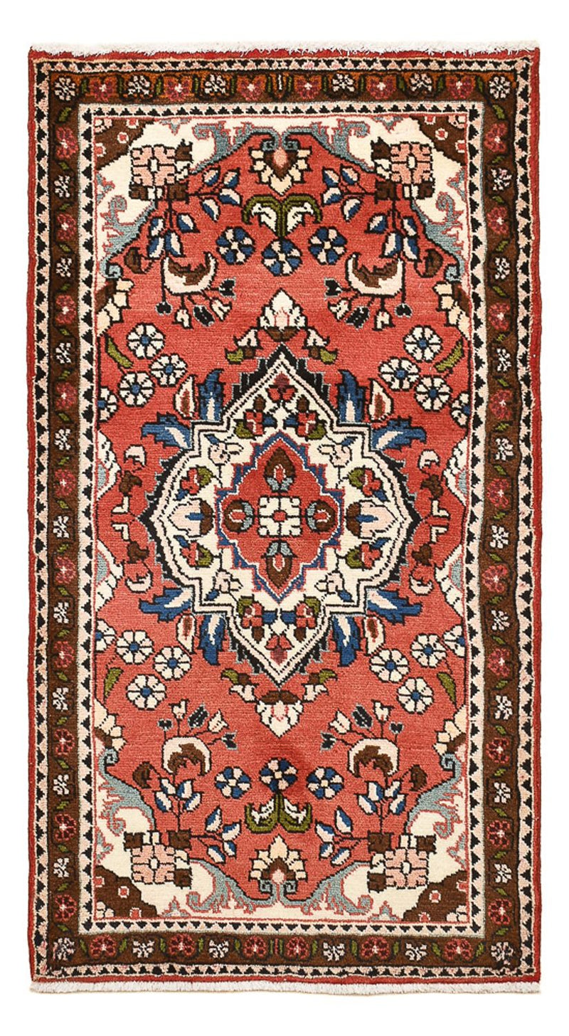Perserteppich - Nomadic - 127 x 70 cm - hellrot