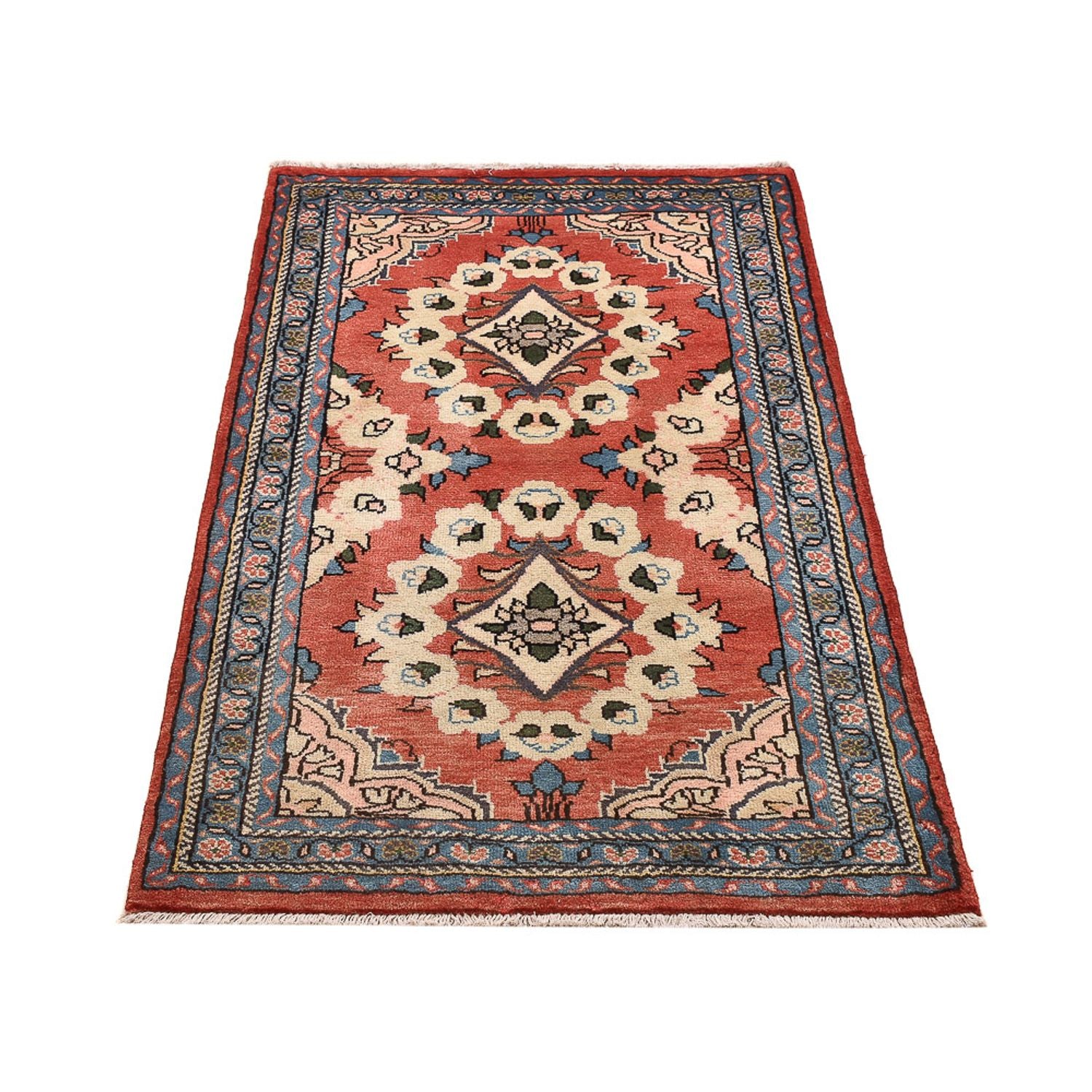 Perserteppich - Nomadic - 133 x 80 cm - rot
