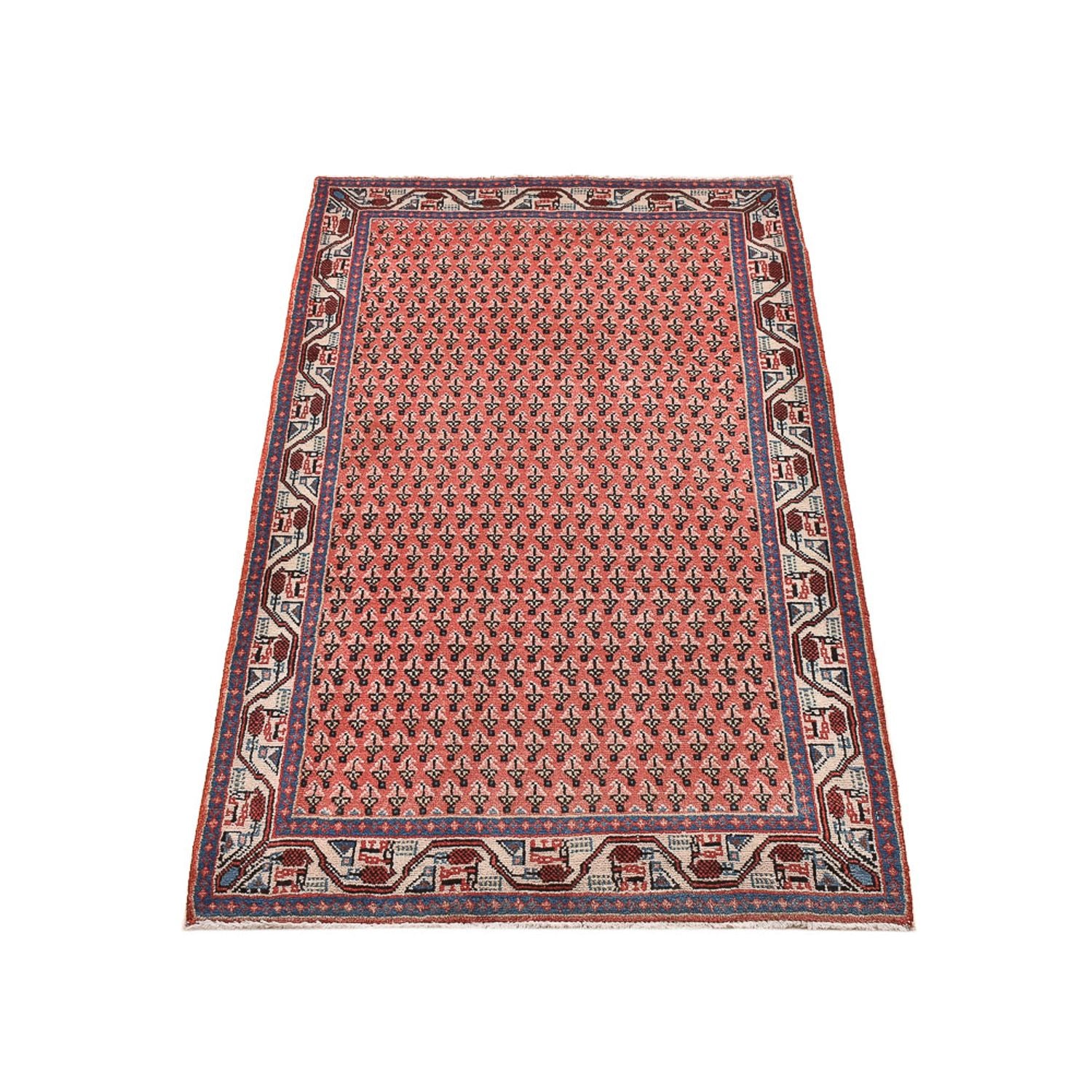 Perserteppich - Mir - 135 x 71 cm - hellrot