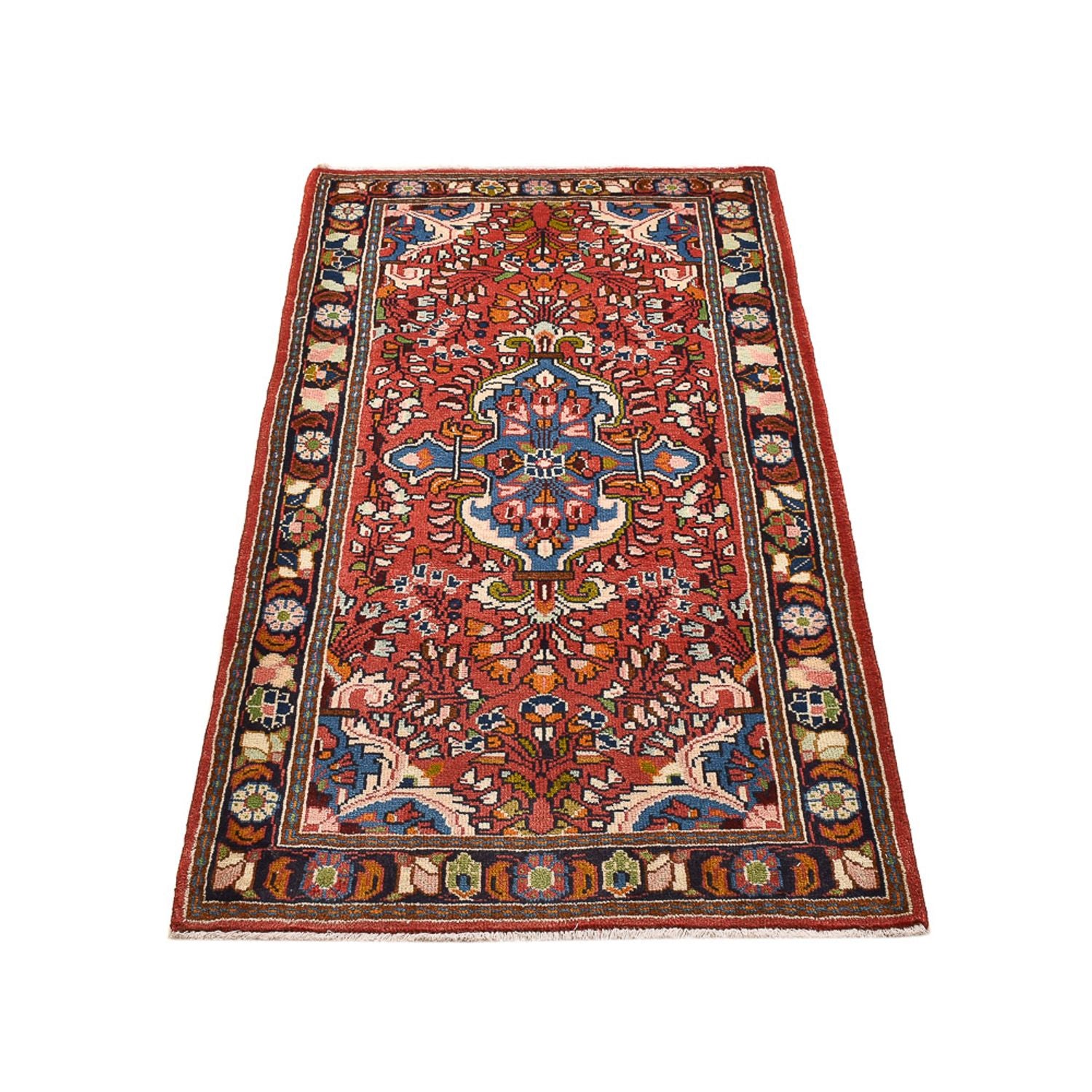 Perserteppich - Nomadic - 142 x 76 cm - rot