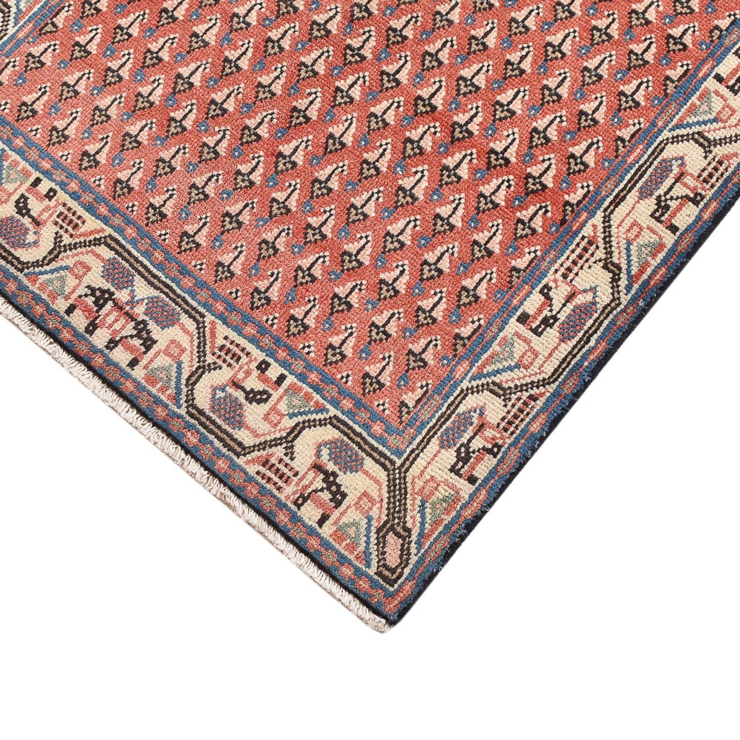 Perserteppich - Mir - 123 x 62 cm - hellrot