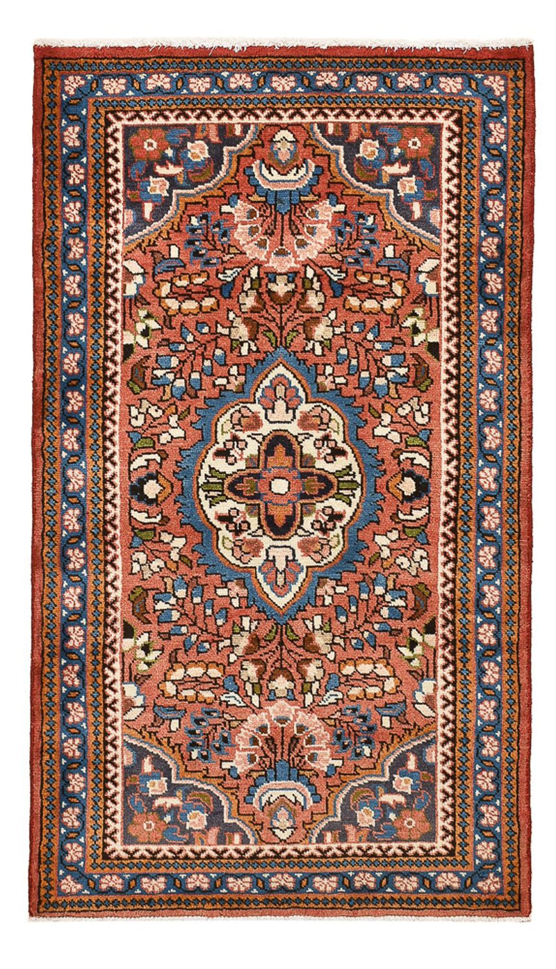 Perserteppich - Nomadic - 126 x 71 cm - hellrot