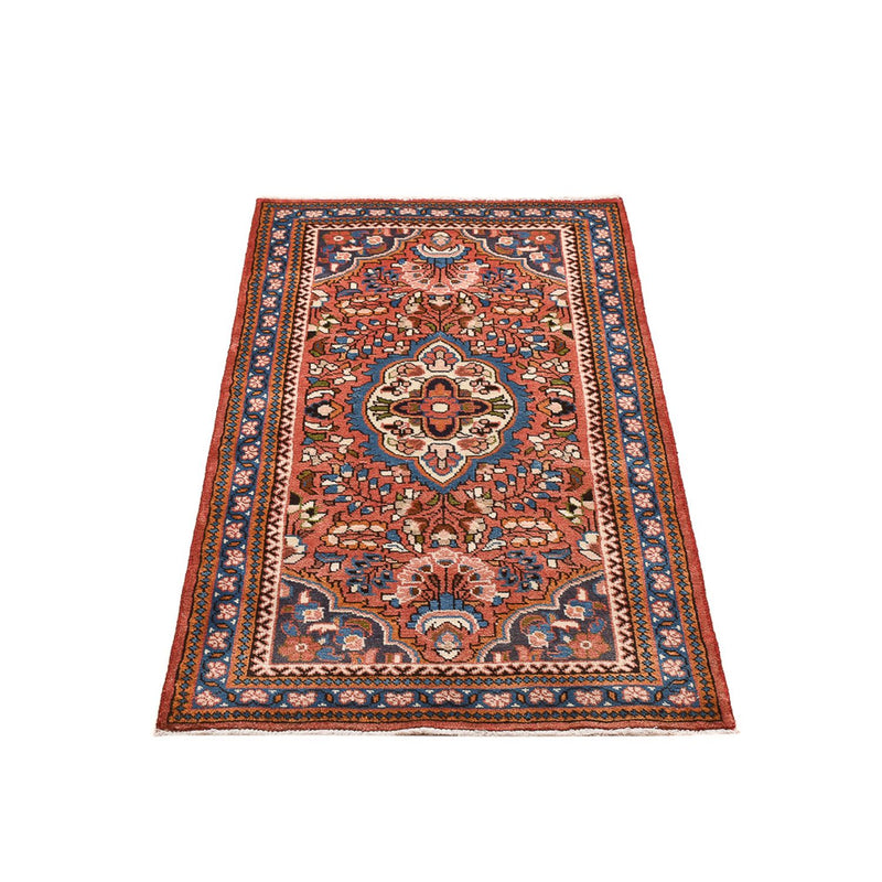 Perserteppich - Nomadic - 126 x 71 cm - hellrot
