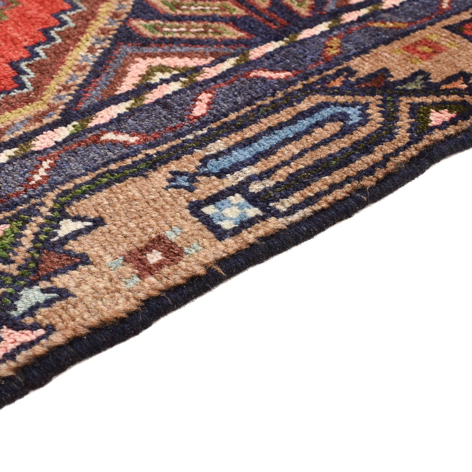 Perserteppich - Nomadic - 119 x 70 cm - rot