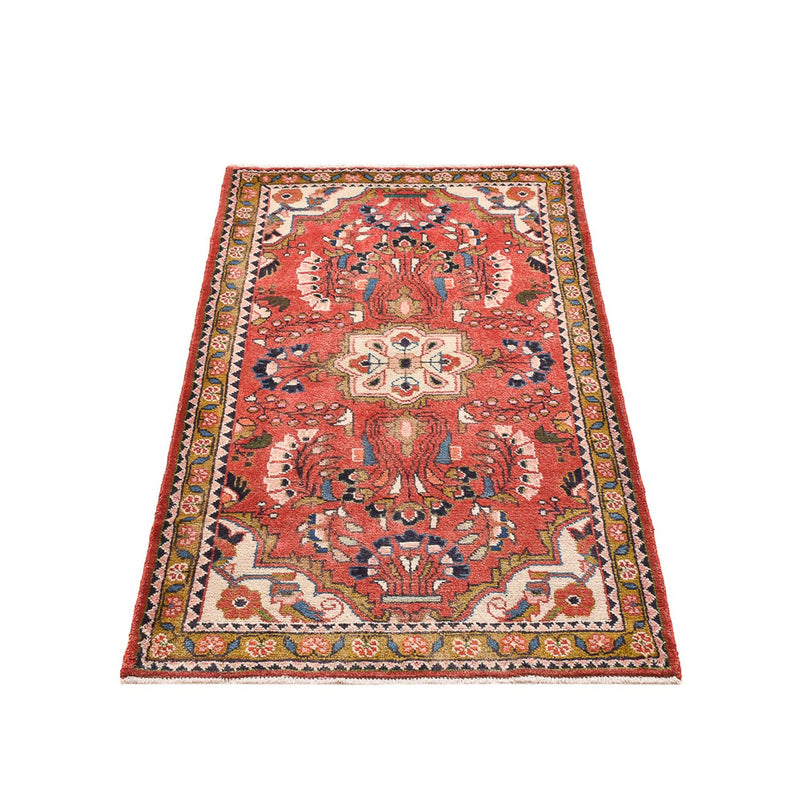 Perserteppich - Nomadic - 132 x 75 cm - hellrot