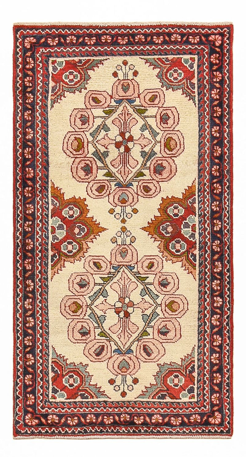 Perserteppich - Nomadic - 128 x 68 cm - beige