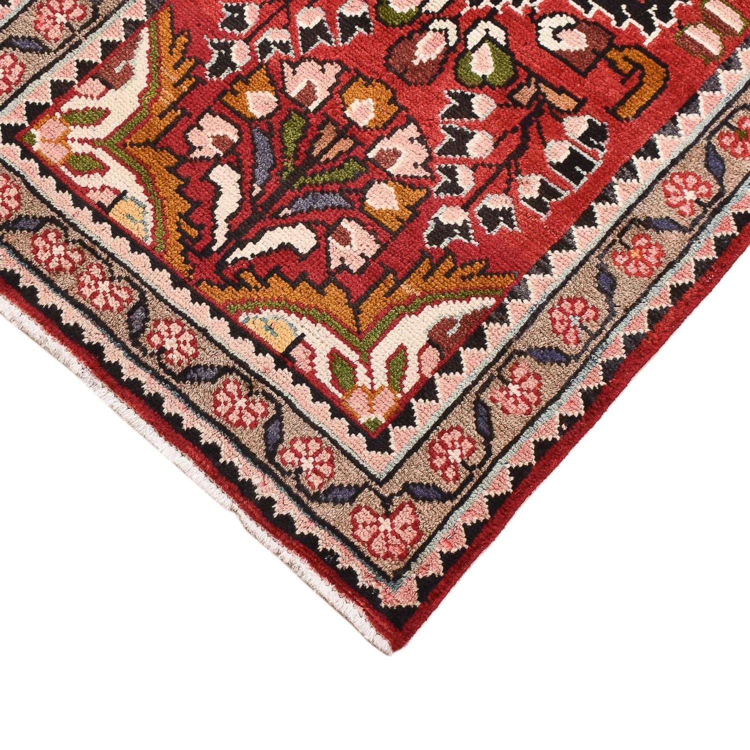 Perserteppich - Nomadic - 128 x 60 cm - rot