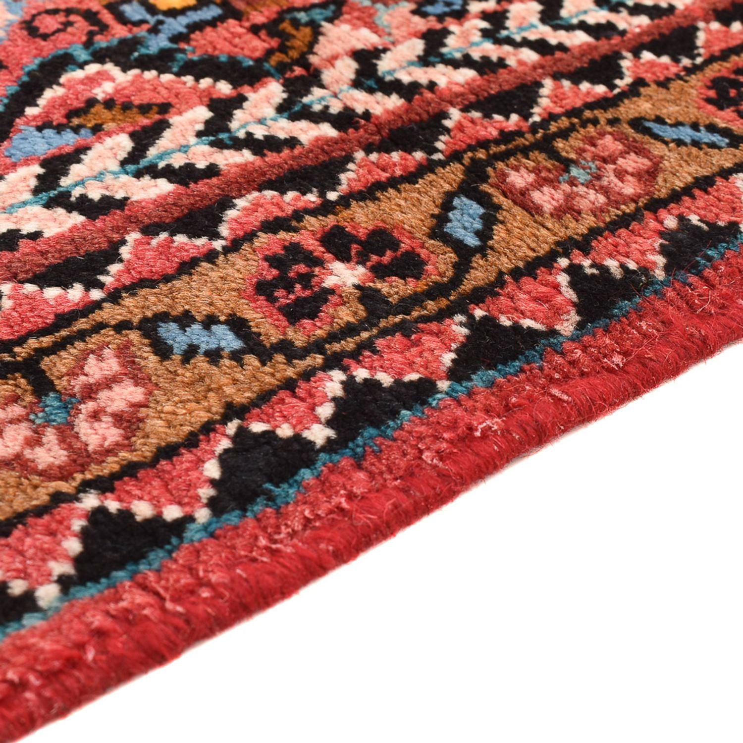 Perserteppich - Nomadic - 107 x 70 cm - hellrot