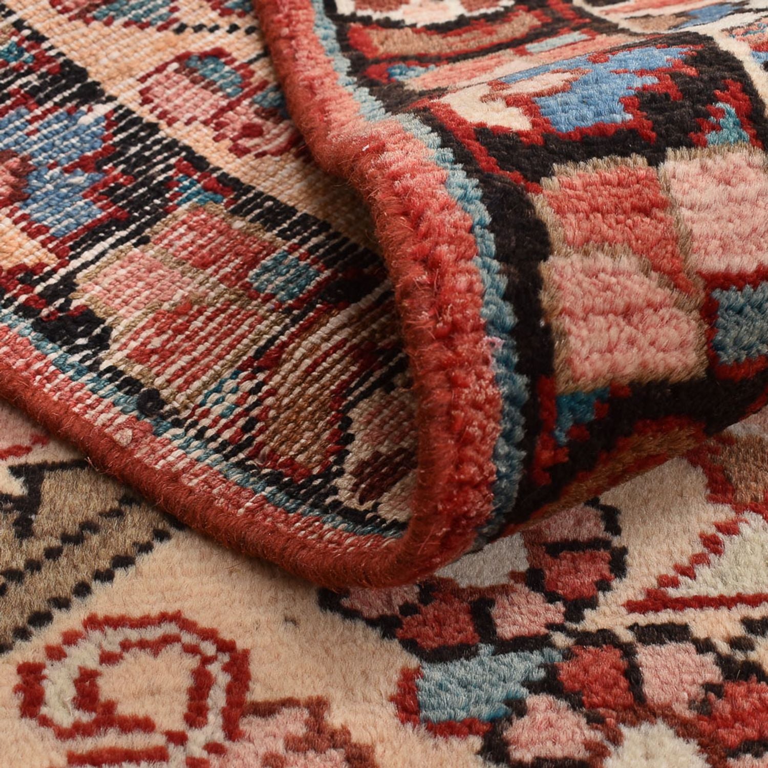 Perserteppich - Nomadic - 139 x 71 cm - mehrfarbig