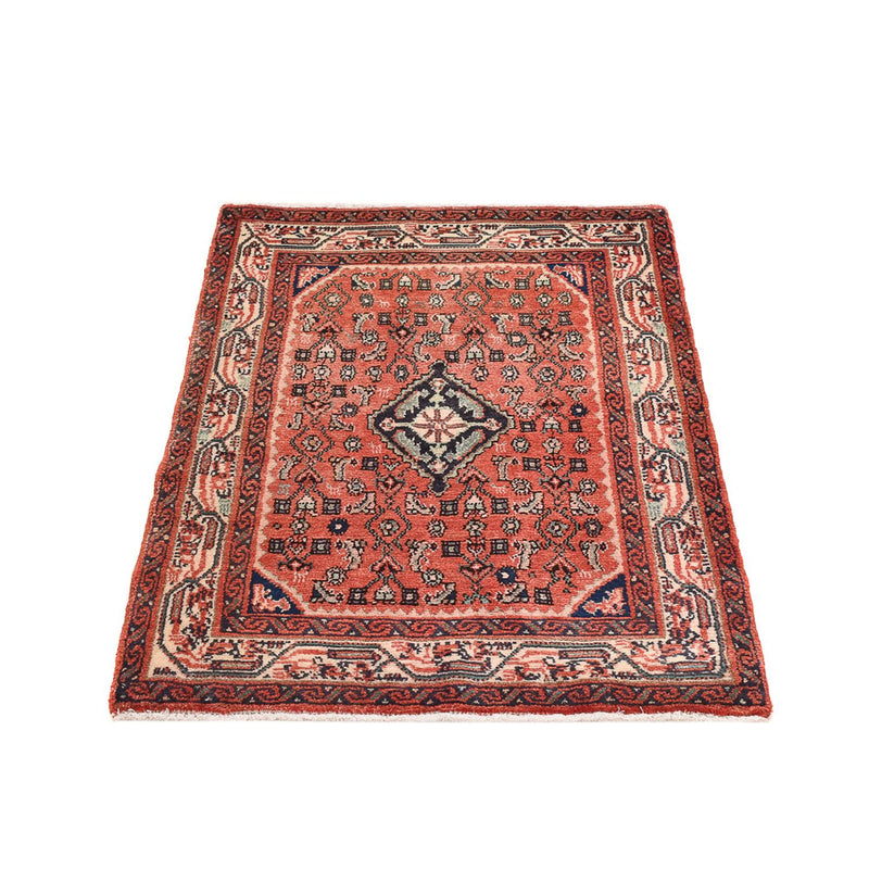 Perserteppich - Nomadic - 102 x 75 cm - hellrot