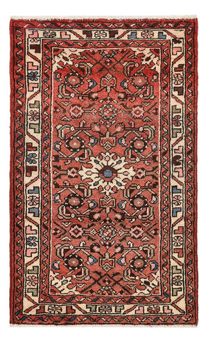 Perserteppich - Nomadic - 106 x 67 cm - hellrot