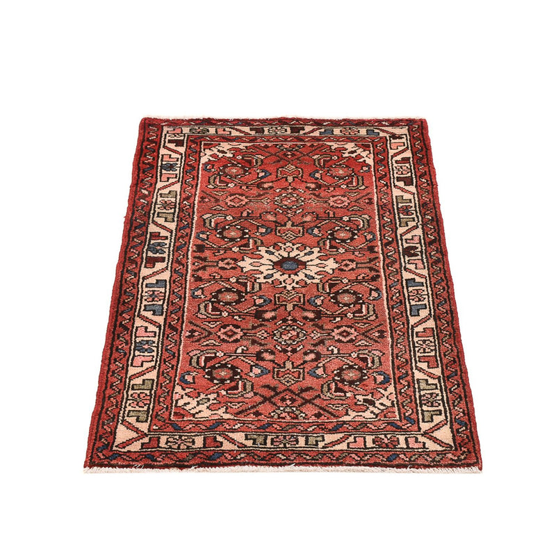 Perserteppich - Nomadic - 106 x 67 cm - hellrot