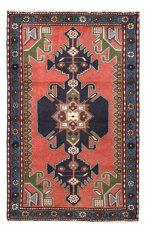 Perserteppich - Nomadic - 123 x 76 cm - hellrot
