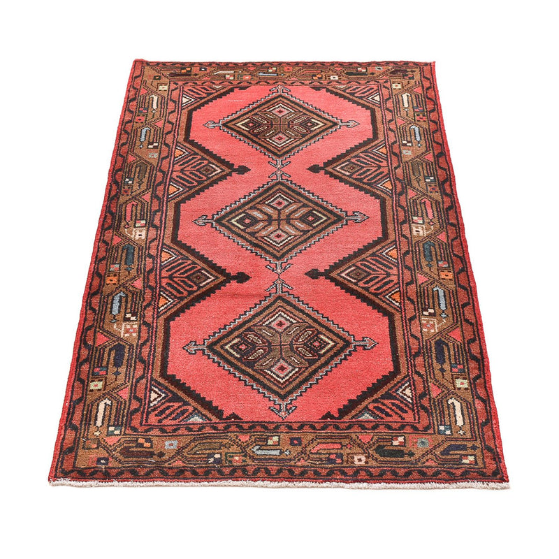 Perserteppich - Nomadic - 123 x 75 cm - hellrot