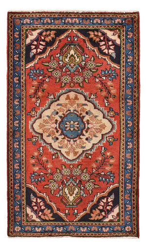 Perserteppich - Nomadic - 128 x 74 cm - rot