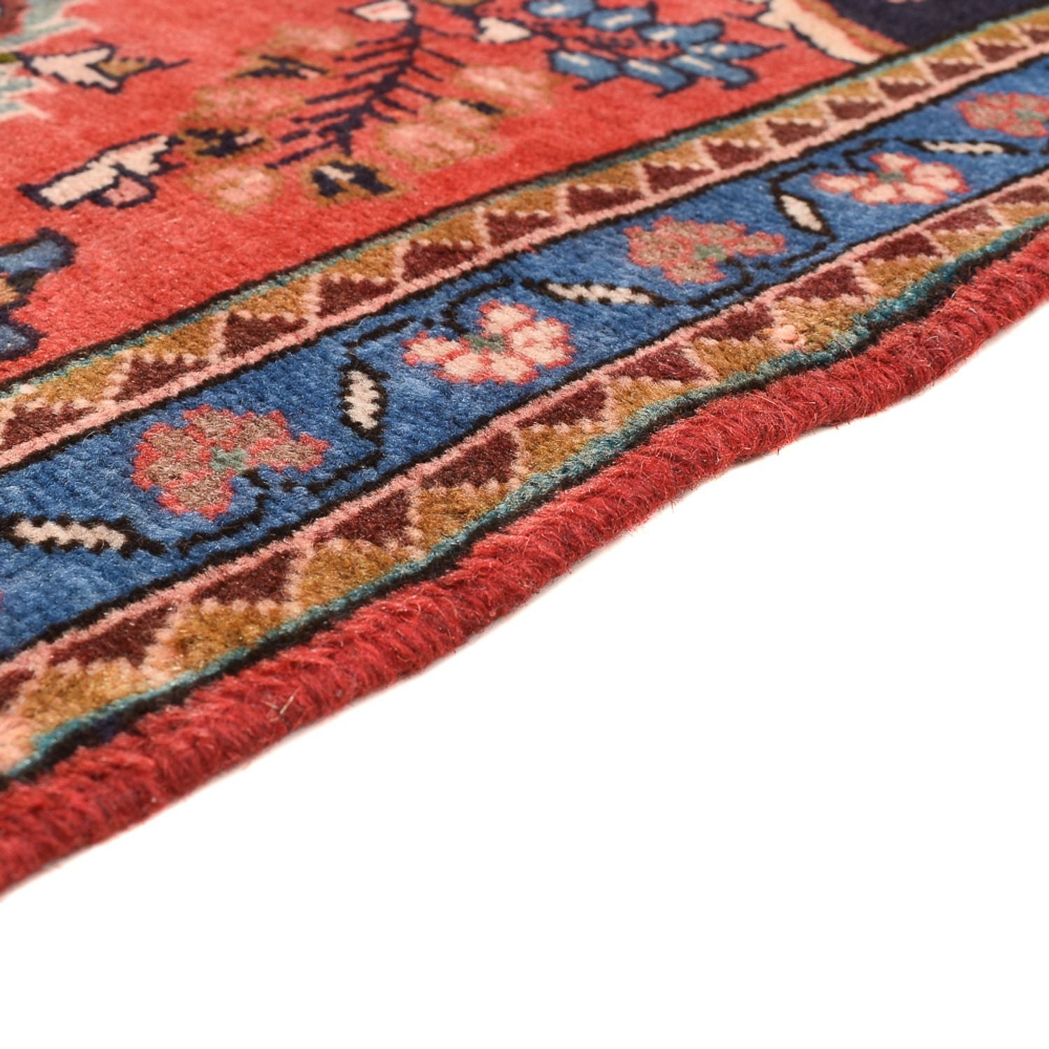 Perserteppich - Nomadic - 128 x 74 cm - rot