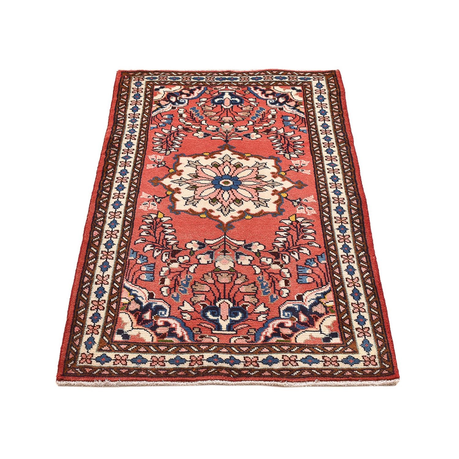 Perserteppich - Nomadic - 130 x 76 cm - rot