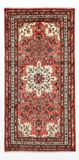 Perserteppich - Nomadic - 140 x 64 cm - hellrot