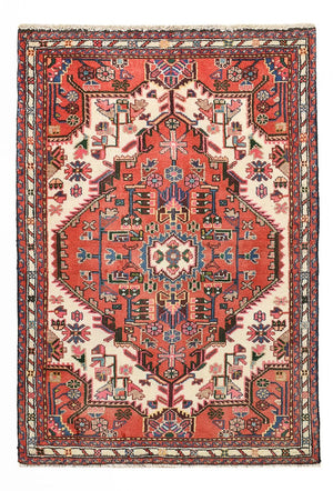 Perserteppich - Nomadic - 113 x 76 cm - hellrot