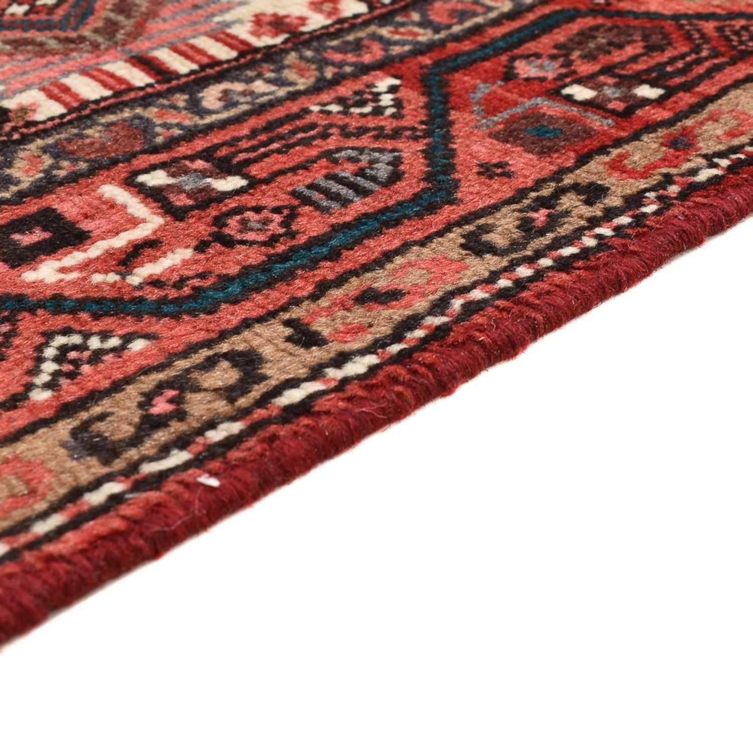 Perserteppich - Nomadic - 120 x 73 cm - hellrot