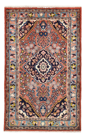Perserteppich - Nomadic - 120 x 73 cm - mehrfarbig