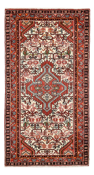 Perserteppich - Nomadic - 132 x 68 cm - hellrot