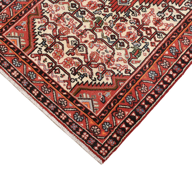Perserteppich - Nomadic - 132 x 68 cm - hellrot