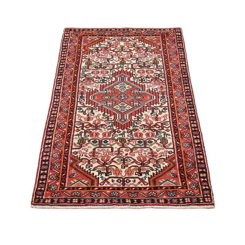 Perserteppich - Nomadic - 132 x 68 cm - hellrot
