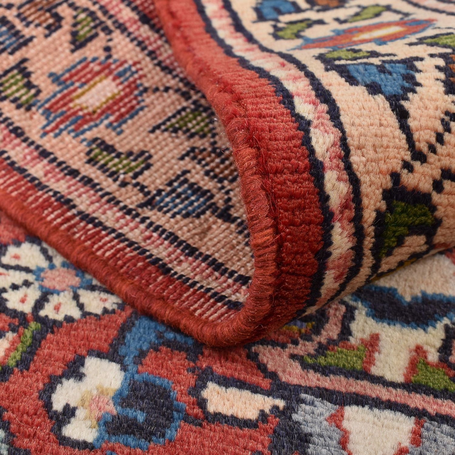 Perserteppich - Nomadic - 130 x 77 cm - rot