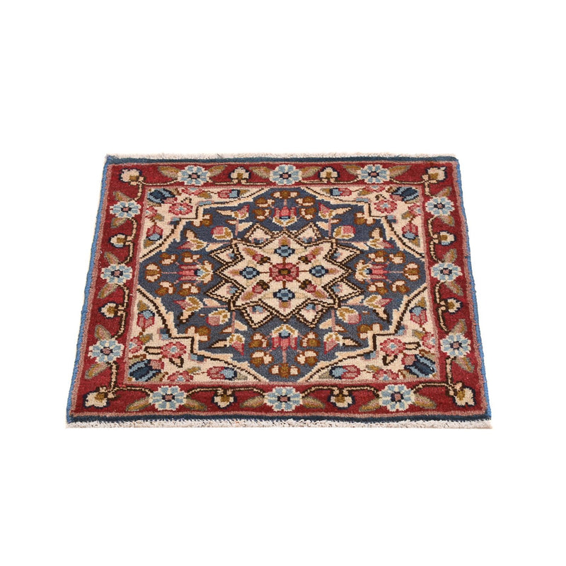 Perserteppich - Nomadic quadratisch  - 52 x 52 cm - mehrfarbig