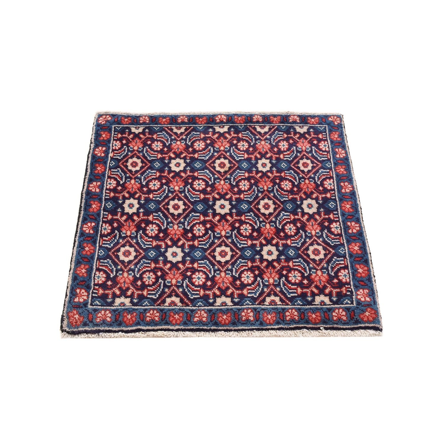 Perserteppich - Nomadic quadratisch  - 65 x 60 cm - mehrfarbig