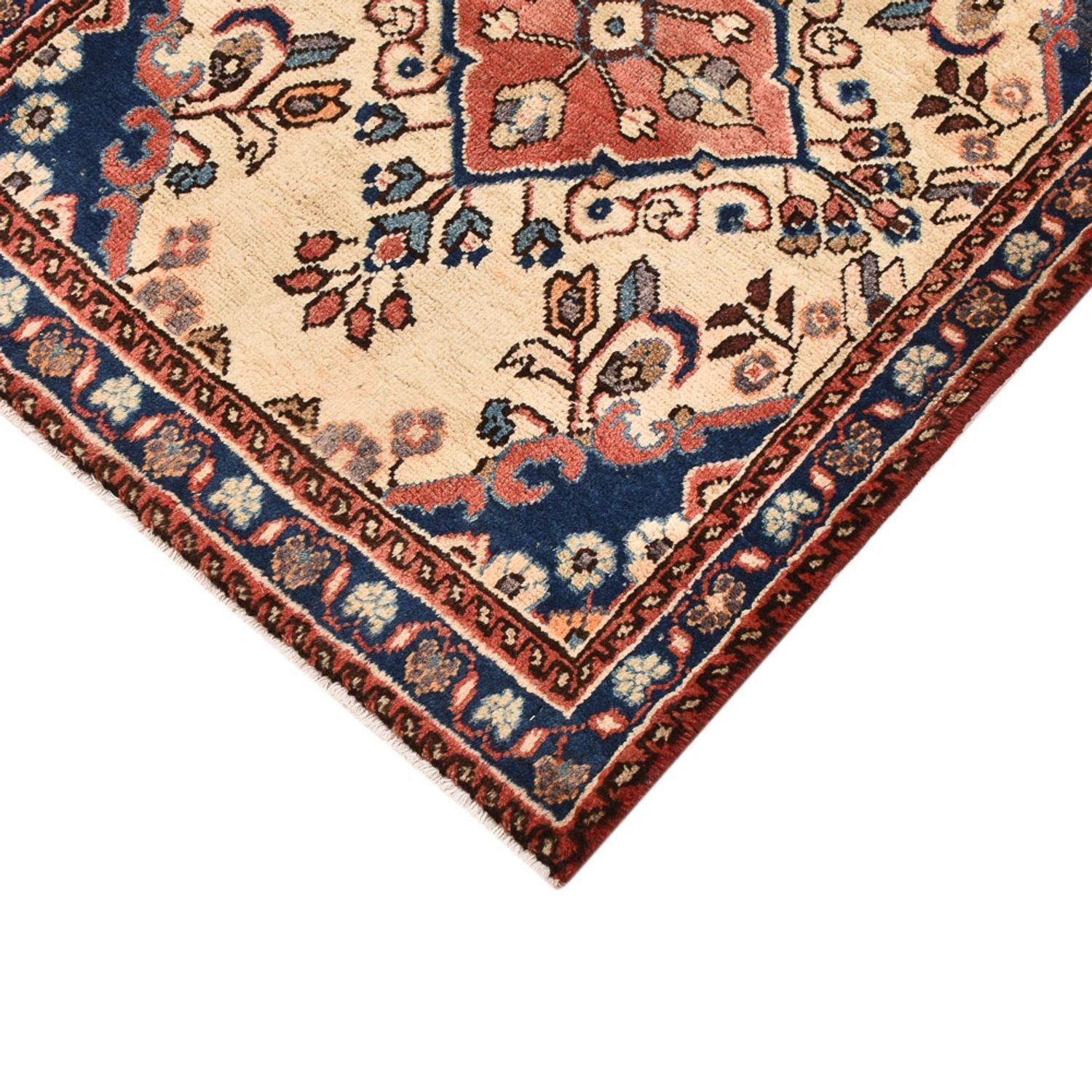 Perserteppich - Nomadic - 75 x 58 cm - beige