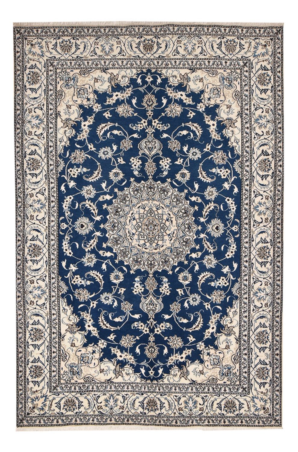 Perserteppich - Nain - 297 x 200 cm - blau