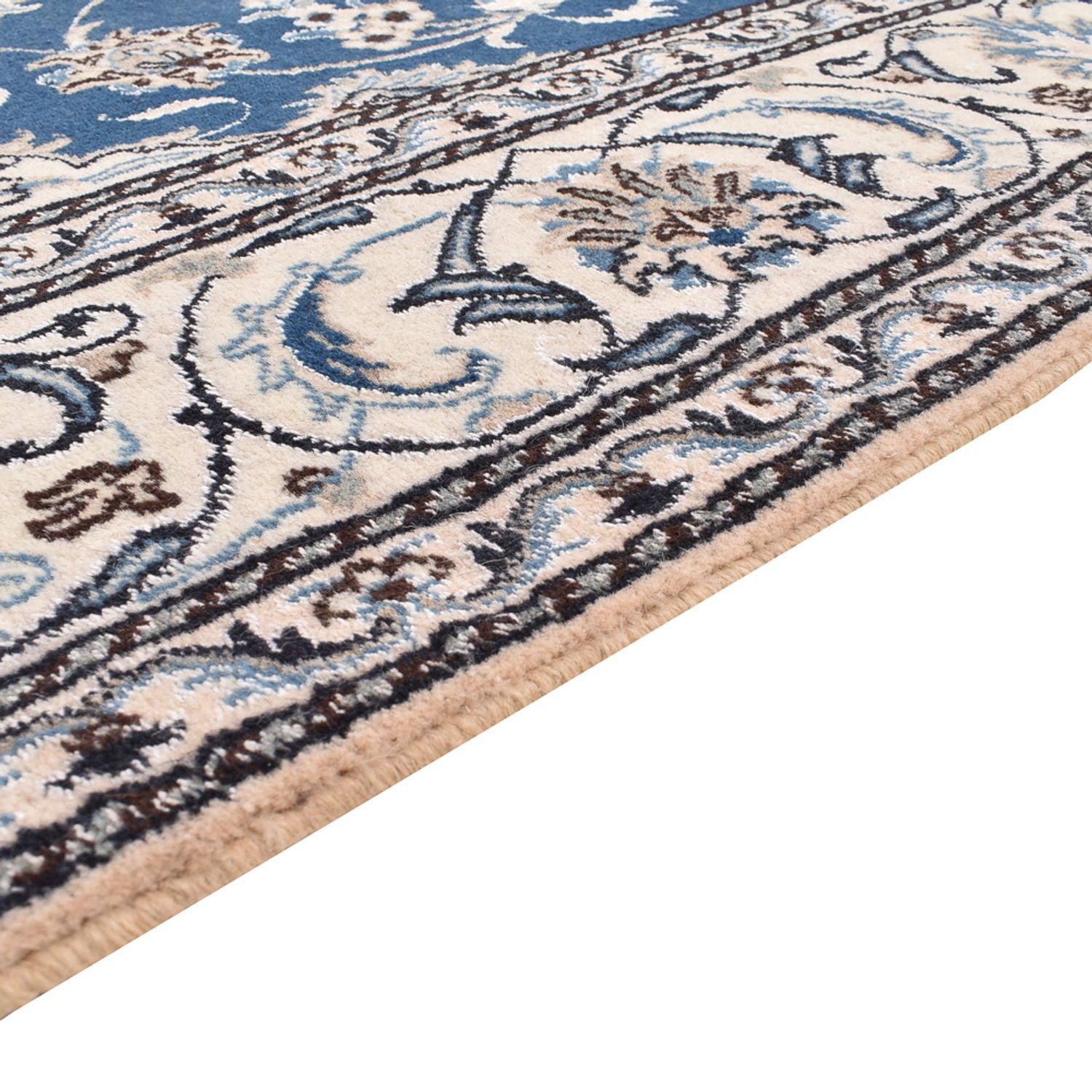 Perserteppich - Nain - 297 x 200 cm - blau