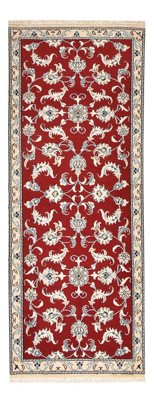 Läufer Perser - Nain - 198 x 77 cm - rot