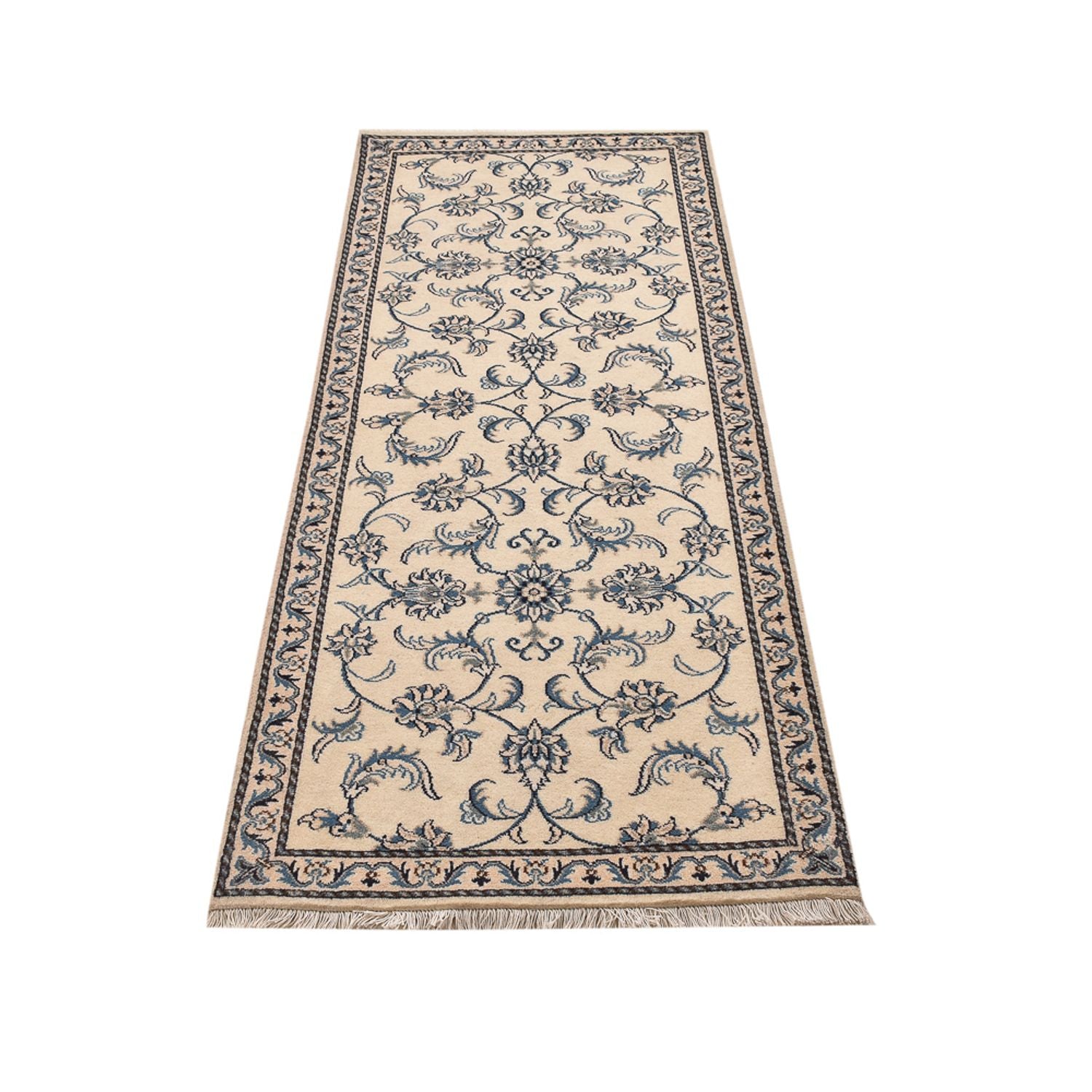 Läufer Perser - Nain - 200 x 80 cm - beige