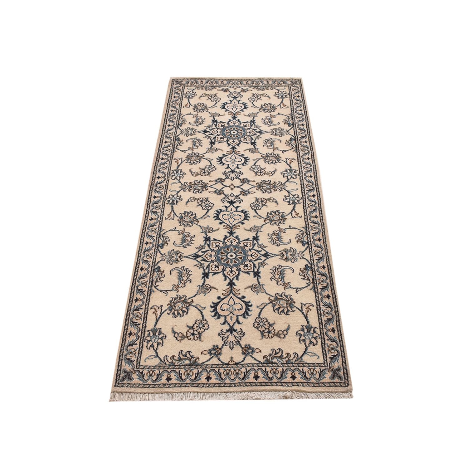 Läufer Perser - Nain - 201 x 77 cm - beige