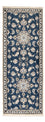 Läufer Perser - Nain - 195 x 77 cm - seeblau