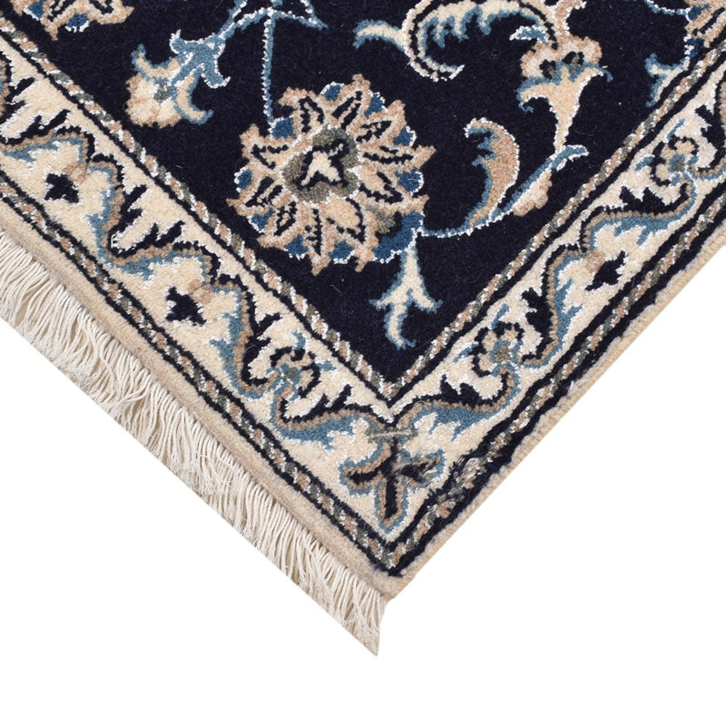 Perserteppich - Nain - 90 x 55 cm - dunkelblau