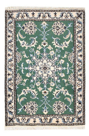 Perserteppich - Nain - 87 x 60 cm - grün